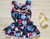 Vestido Infantil Florido Tamanho 2 E 3 Roupa Bebe Infantil