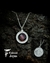 Medalla reversible nudo celta de amor - comprar online