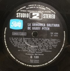 Vinilo Lp Harry Pitch - La Armonica Solitaria De Harry Pitch - tienda online