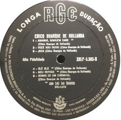 Vinilo Chico Buarque De Hollanda Lp Brasil 1966 - comprar online