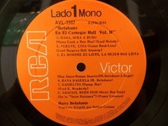 Vinilo Harry Belafonte At Carnegie Hall Grabacion 2 en internet