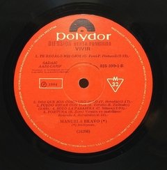 Imagen de Vinilo Lp - Manuela Bravo - Vivir 1984 Argentina