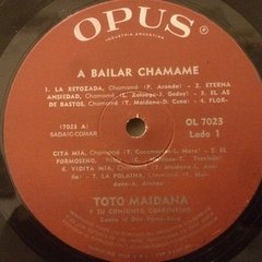 Vinilo Toto Maidana A Bailar Chamame Lp Argentina