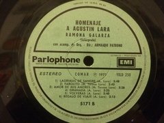 Vinilo Ramona Galarza Homenaje A Agustín Lara Lp Arg 1971 en internet