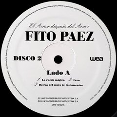 Vinilo Lp Fito Páez - El Amor Después Del Amor Doble Nuevo - tienda online