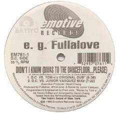 Vinilo Maxi Eg Fullalove Didn't I Know Divas To The Danceflo en internet