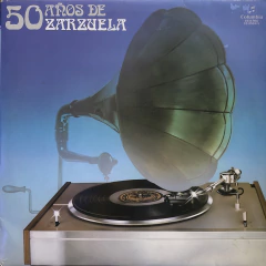 Vinilo Varios Artistas - 50 Años De Zarzuela Lp Doble 1977