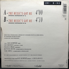Vinilo Simple 7'' Bass Bumpers - The Music's Got Me 1992 en internet