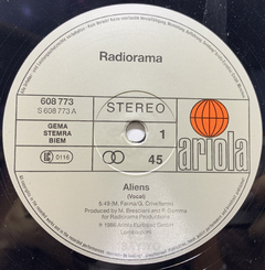 Vinilo Maxi Radiorama - Aliens 1986 Aleman - BAYIYO RECORDS