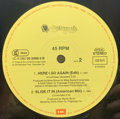 Vinilo Maxi Whitesnake Here I Go Again Europe 1987 - tienda online