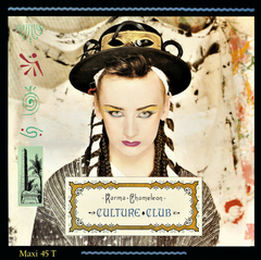 Vinilo Maxi Culture Club - Karma Chameleon 1983 España