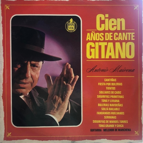 Vinilo Antonio Mairena - Cien Años De Cante Gitano 1967 Arg