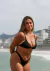 Conjunto Top Fixo Preto Glow - Calcinha Asa Delta - Oceana Biquínis | Moda Praia