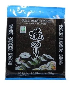 Yaki Sushi Nori x10 laminas