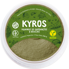 Hummus Kyros x 230 gr. variedad - Delivery Saludable