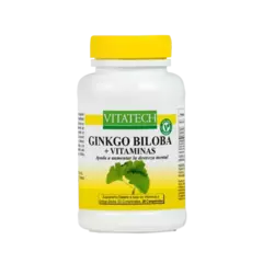 Ginkgo Biloba + Vitaminas Vitatech x 30 comp.