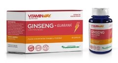 Ginseng + Guaraná x 60 cápsulas vitamin way