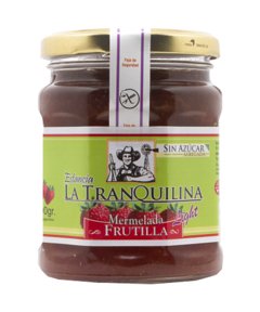 Mermelada light Frutilla La Tranquilina variedad x 330 gr