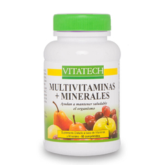 Multivitaminas + Multiminerales x 60 comp. Vitatech