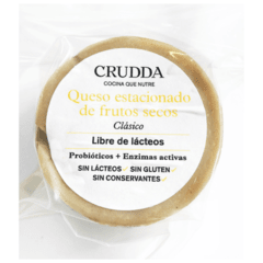 Queso Estacionado de Frutos Secos Crudda variedad