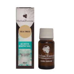 ACEITE ESENCIAL TEA TREE- HIERBAS & ESENCIAS x 10cc