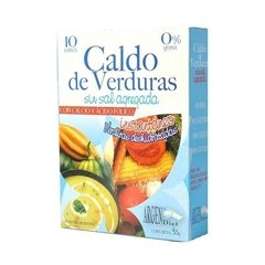 Caldo de Verdura Sin Sal Argendiet 10 sob. x 3.5 gr