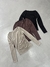Remera CAROL irregular lanilla - comprar online