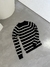 Sweater tejido rayado - COTTON BEIGES