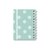 Caderno Pequeno Dots Azul - loja online