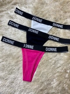 Fio em cotton elástico Donne - Donne Lingerie