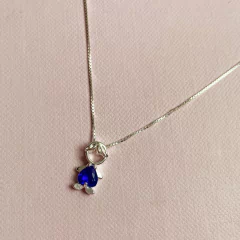Colar Pequeno Menino C0112 Prata