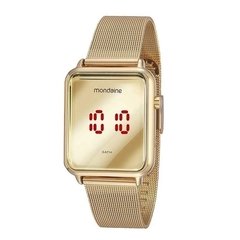 Relógio Mondaine LED 32171LPMVDE1 - Dourado
