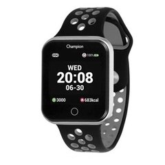 Relógio Champion Smartwatch CH50006C - Preto e Prata