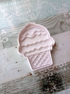 Cortante Helado Cucurucho