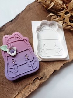 Cortante Mochila Bolso con sello relieve