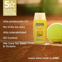 ISDIN FOTOPROTEC FUSION WATER MAGIC BY ALCARAZ 50+ X50ML - comprar online