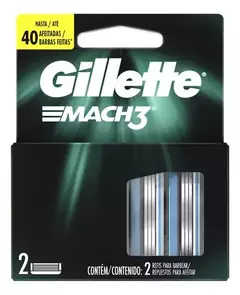 GILLETTE MACH3 CART X 2