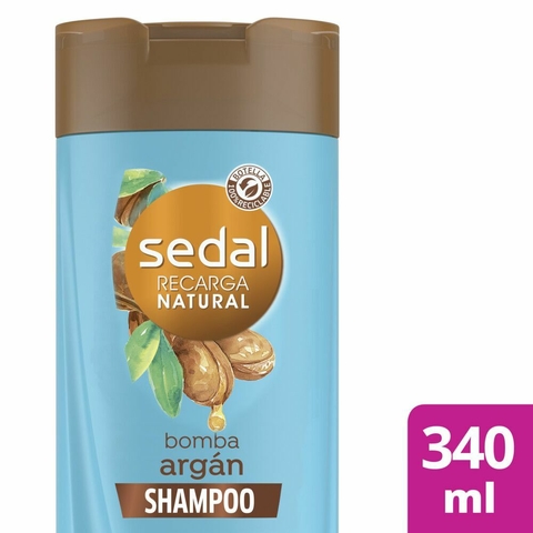 SHAMPOO SEDAL BOMBA ARGAN x 340 ML