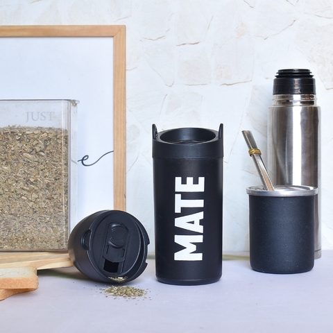 Set 2 en 1 Negro Mate