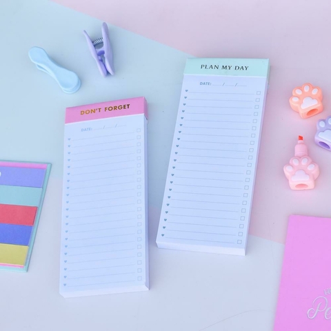 Block Lista Engomado