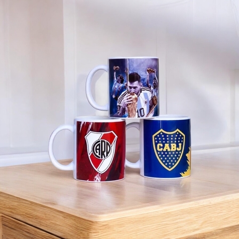 Tazas Ceramica Futbol