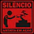 Placa "SILÊNCIO ARTISTA EM AÇÃO" 14 x 14cm com Suporte na internet