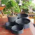 VASO PERFURADO REDONDO 28 X 10cm - HiTec Bonsai