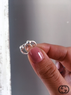 Argollas con Bolita