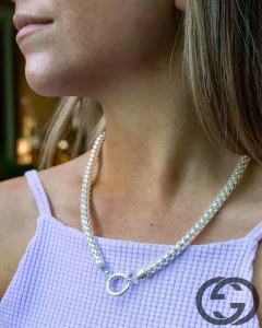 Collar Mallado Redondo