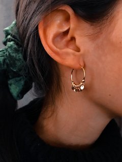 Argollas Rose Tina 20 mm - comprar online