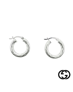 Argollas Diamantadas 16 mm x 3.0 mm - comprar online