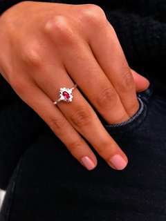 Anillo Cubic Gema
