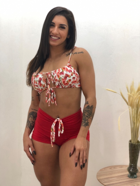 Top Nina - Frutas vermelhas