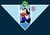 Bandanas luxo com o tema do Mickey e Minnie para pet shop
